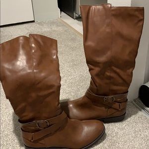 Tall Wide Boots Never worn!